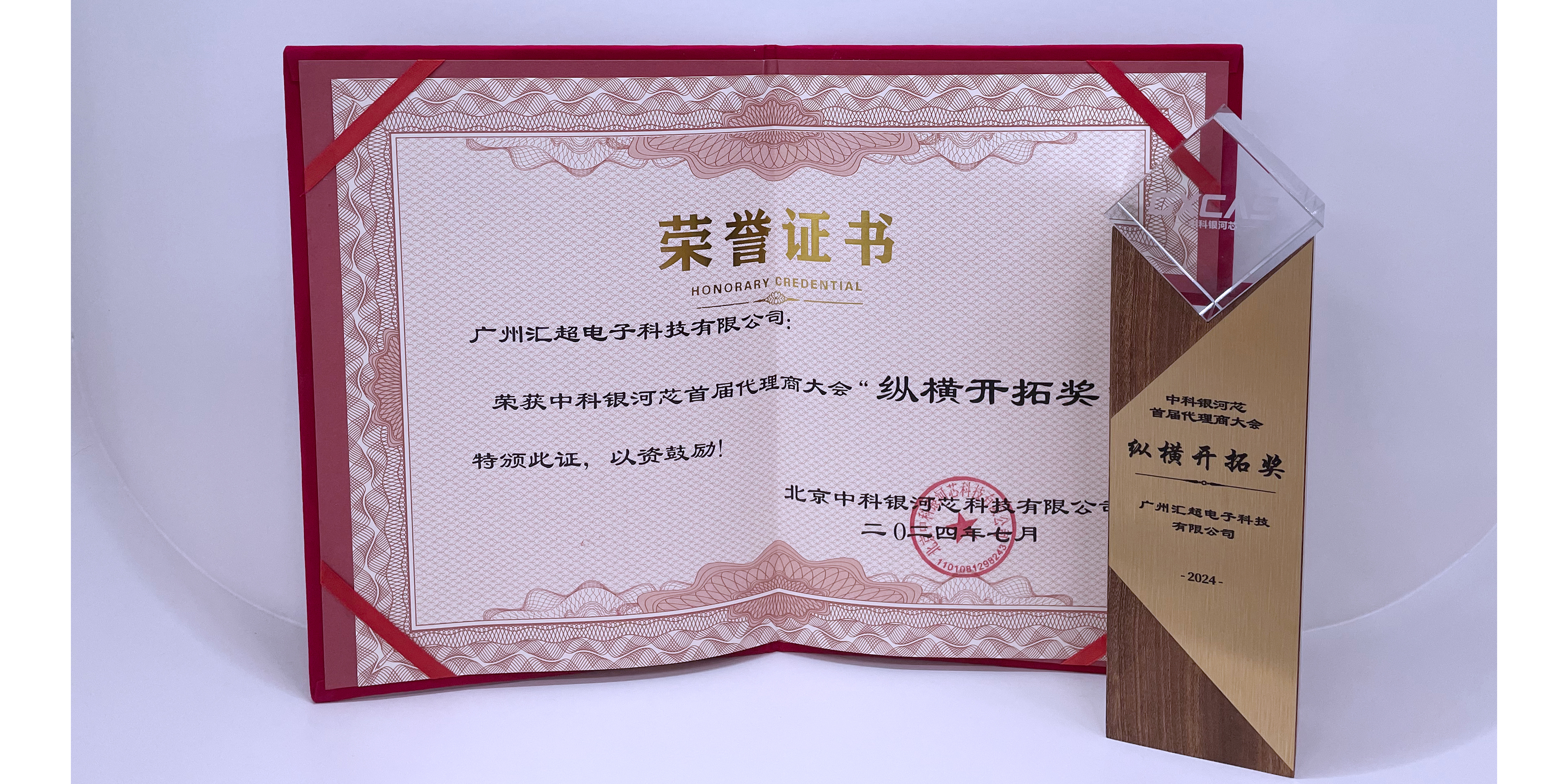 荔枝视频APP黄色下载电子荣获中科银河芯--纵横开拓奖